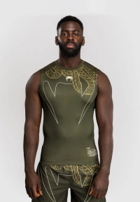 Рашгард Venum Serpenti Sleeveless - Khaki/Bronze/Ivory