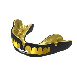 Боксерская капа OPRO Instant Custom-Fit Teeth - Black/Gold/Gold