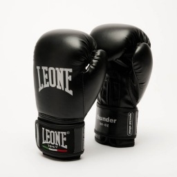 Детские боксерские перчатки Leone Thunder GN383J - Black