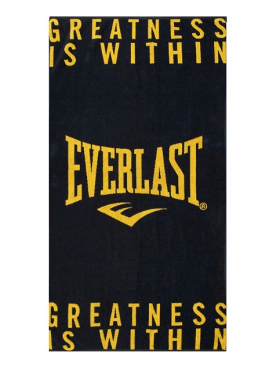 Полотенце Everlast GIW 130*70 - Серый/Желтый