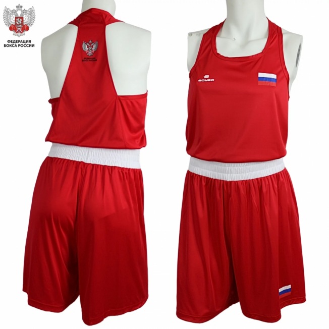Форма боксерская BoyBo Titan IB-27 (одобрено ФРБ) - Красный | Фото 1