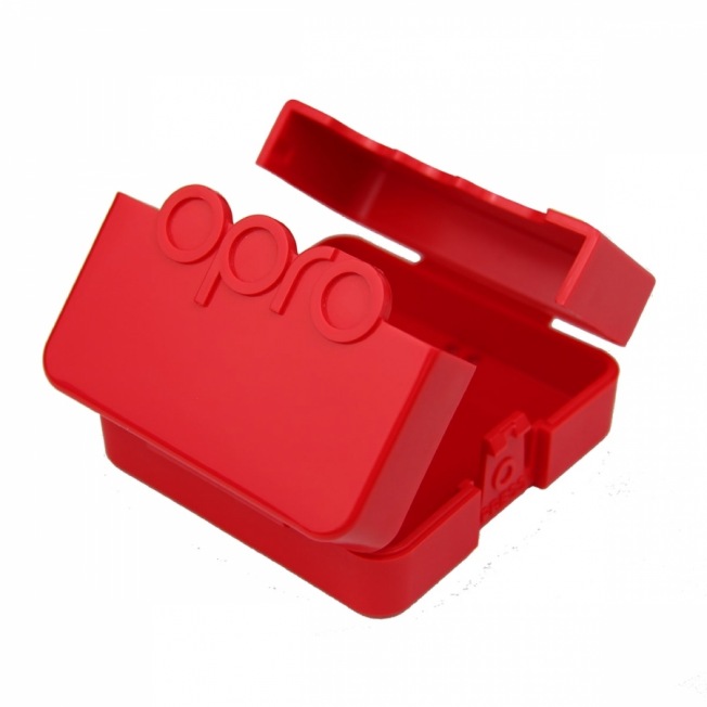 Антимикробный футляр для капы OPRO - Red | Фото 3
