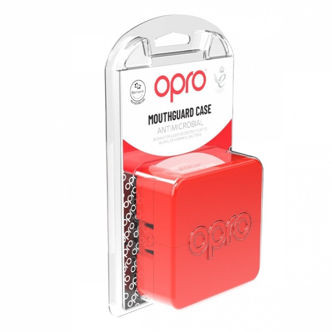 Антимикробный футляр для капы OPRO - Red | Фото 5