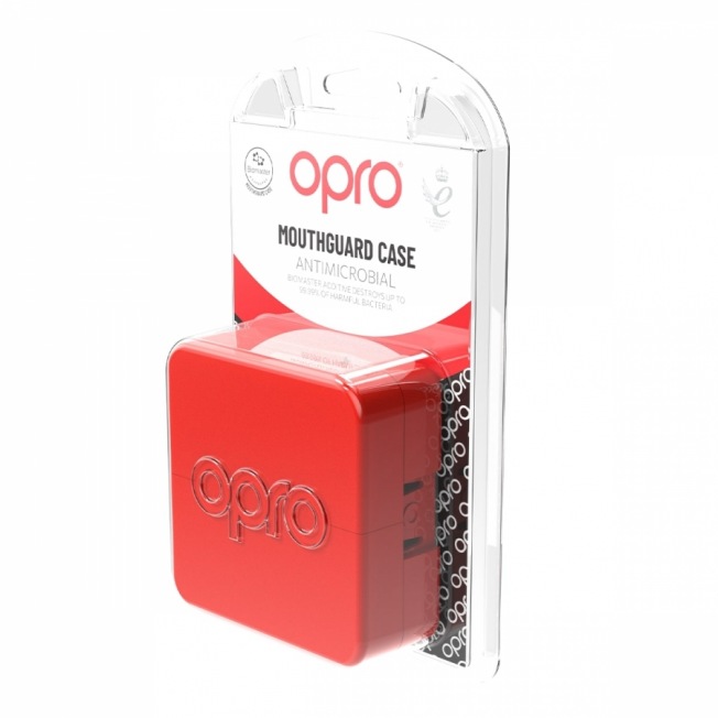 Антимикробный футляр для капы OPRO - Red | Фото 6