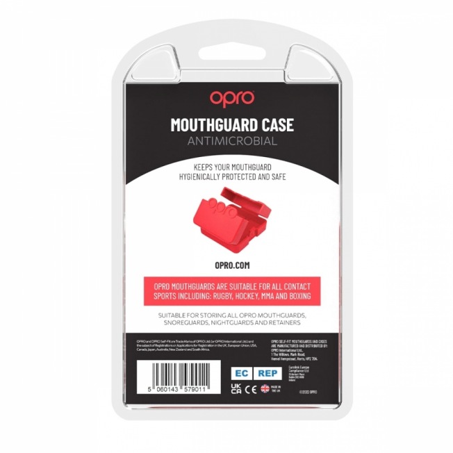 Антимикробный футляр для капы OPRO - Red | Фото 7
