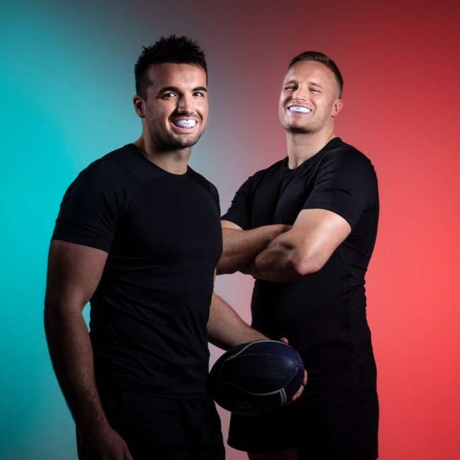 Детская боксерская капа OPRO Instant Custom-Fit - White/Gold | Фото 3