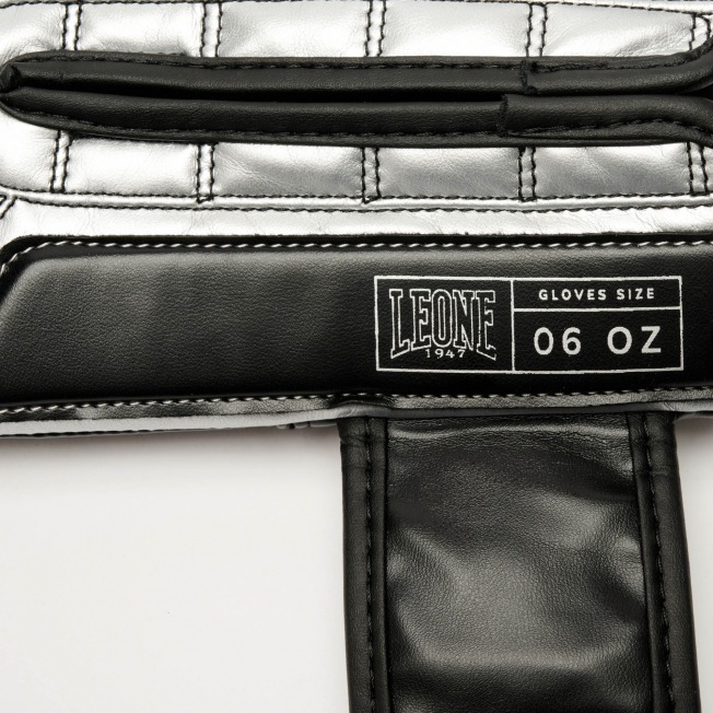 Детские боксерские перчатки Leone Iconic GN408J - Black | Фото 6