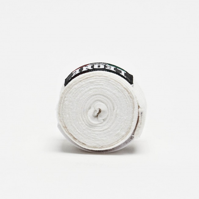 Боксерские бинты Leone AB705 - White (3.5m) | Фото 3