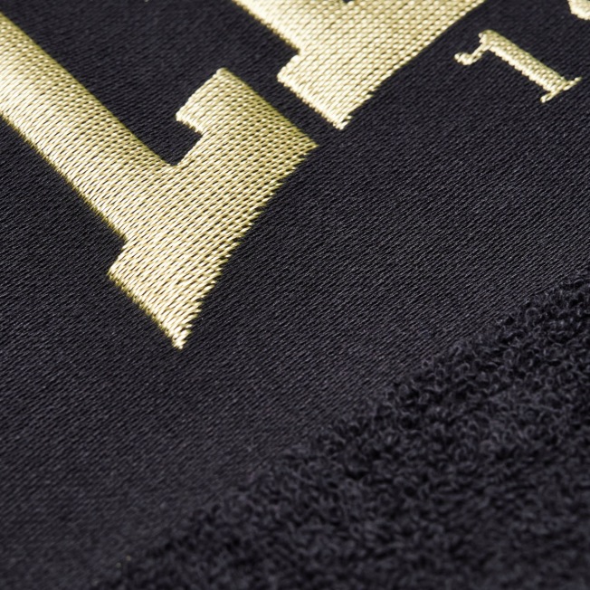 Полотенце махровое Leone DNA Gym AC922 - Black | Фото 4