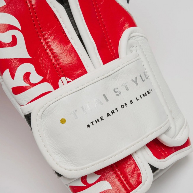 Боксерские перчатки Leone Thai Style GN114 - Red | Фото 5