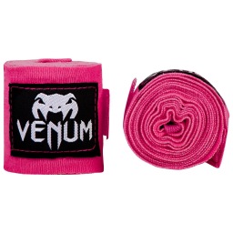 Бинты боксерские Venum Kontaсt - Neo Pink (4m)