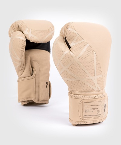 Боксерские перчатки Venum Tecmo 2.0 - Sand