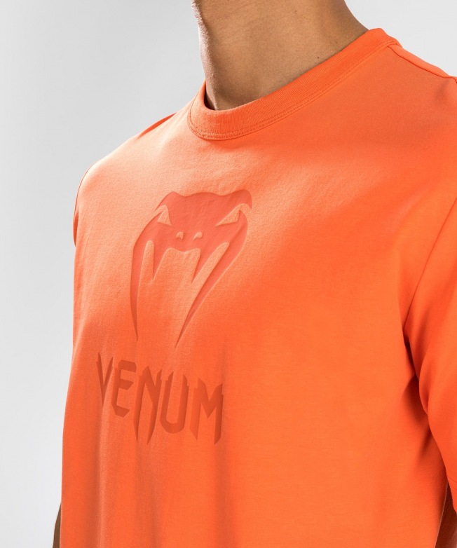 Футболка Venum Classic - Orange | Фото 5