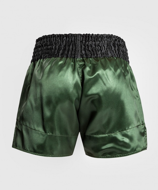 Тайские шорты Venum Classic - Green/Black/Gold | Фото 3