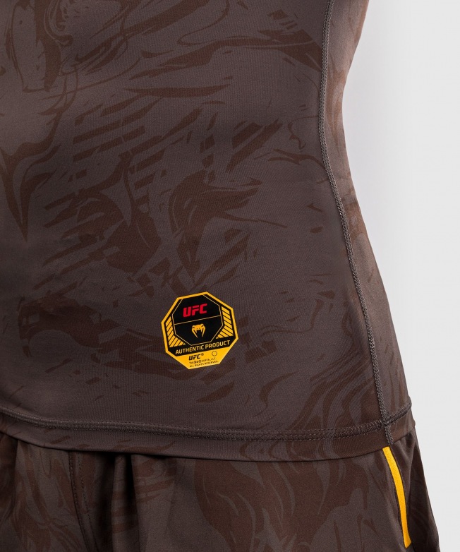 Рашгард UFC Venum Fight Week LS - Earthen Brown | Фото 7