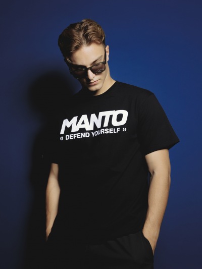 Футболка Manto Logotype Defend - Black