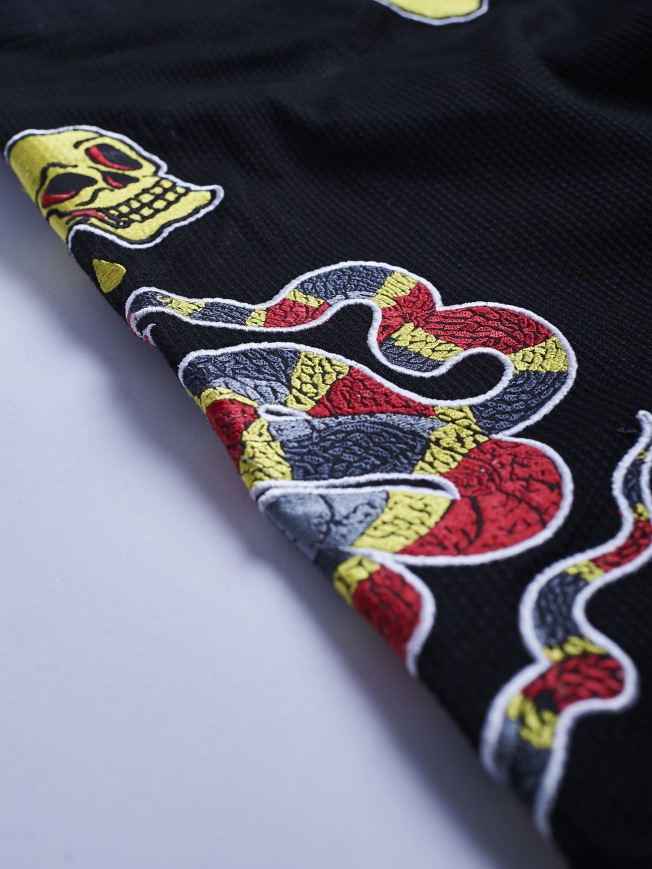 Кимоно для BJJ Manto Coral - Black | Фото 9