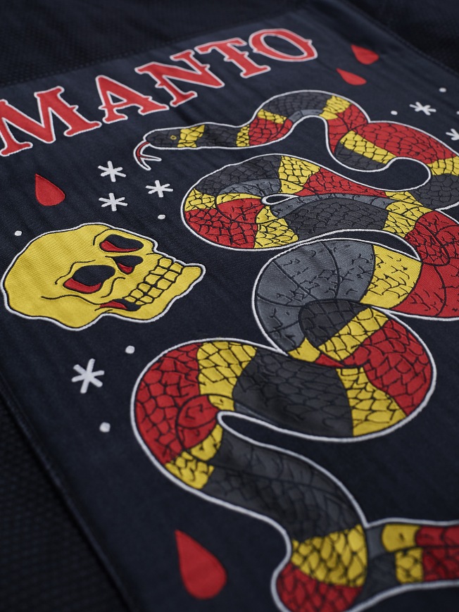 Кимоно для BJJ Manto Coral - Black | Фото 7