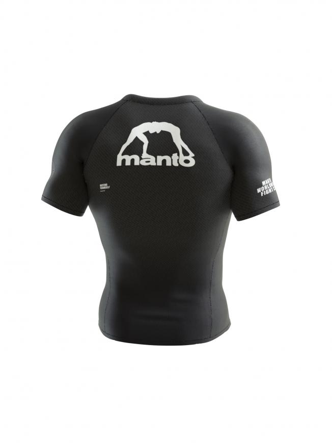 Рашгард Manto Rank SS - Black | Фото 1