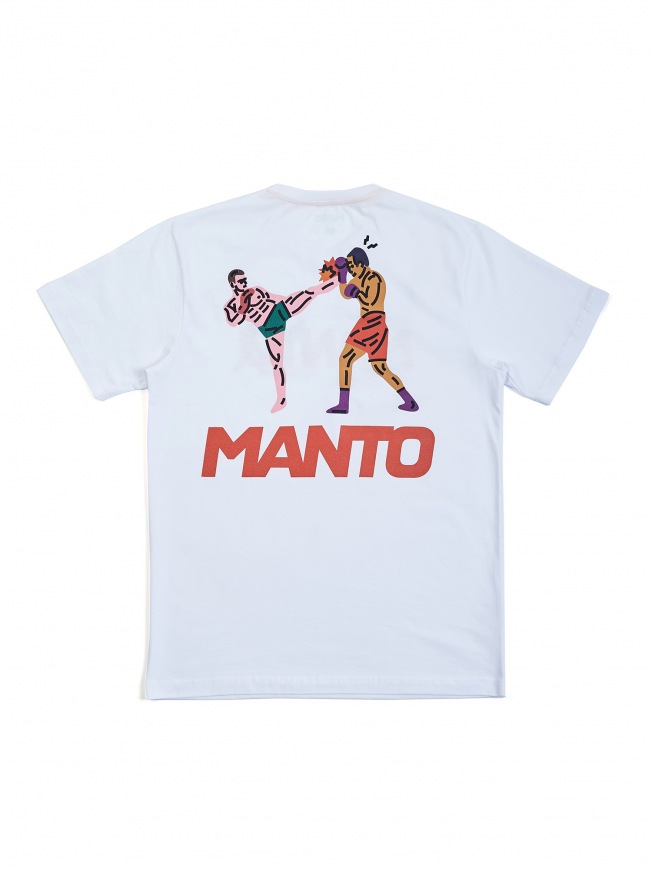 Футболка Manto Strike Gym 2.0 - White | Фото 1