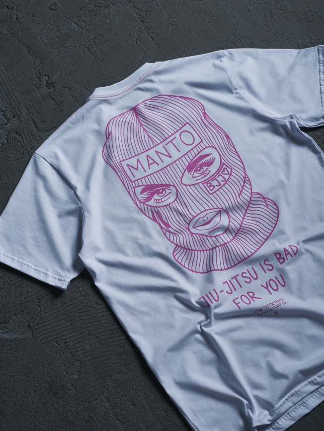 Футболка Manto Ktof Balaclava - White | Фото 1