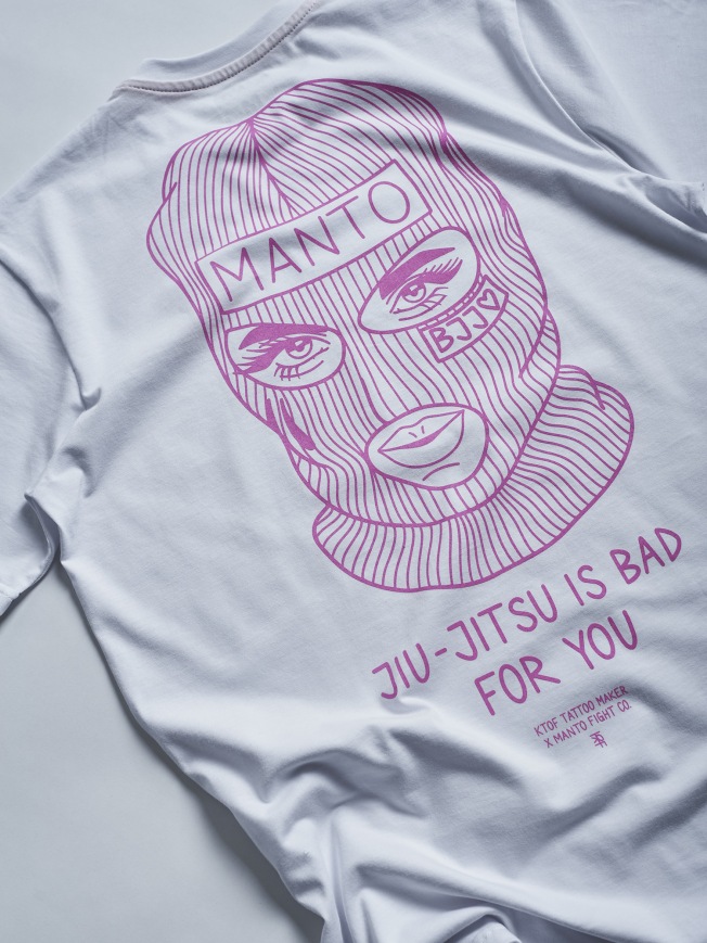 Футболка Manto Ktof Balaclava - White | Фото 4