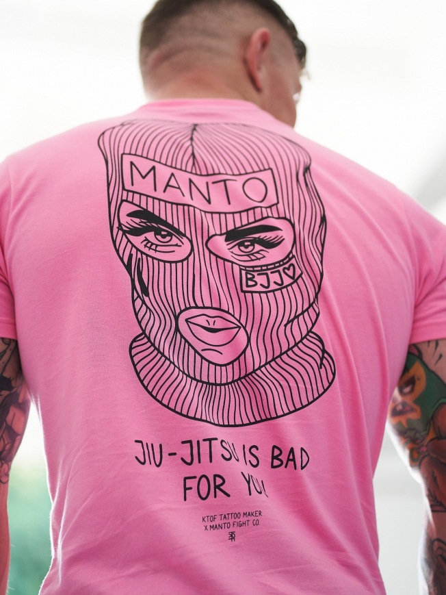 Футболка Manto Ktof Balaclava - Pink | Фото 2