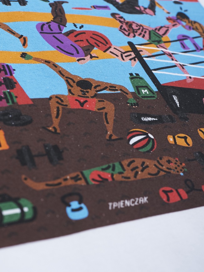 Футболка Manto Gym 2.0 - White | Фото 5