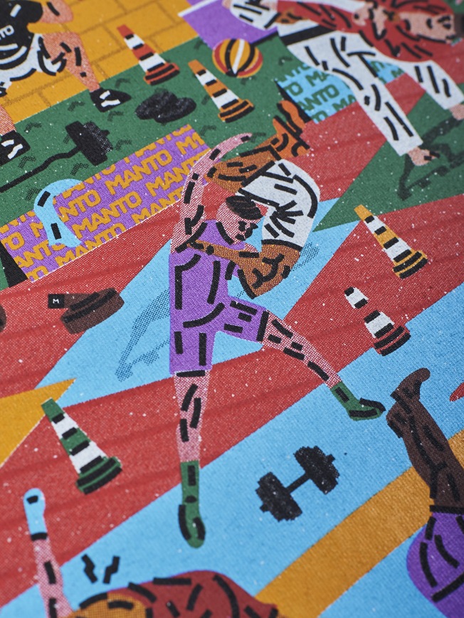 Футболка Manto Gym 2.0 - White | Фото 6