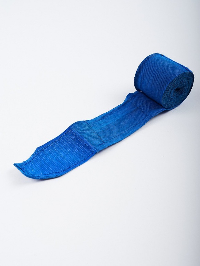 Бинты боксерские Manto Defend V2 - Blue (4m) | Фото 1