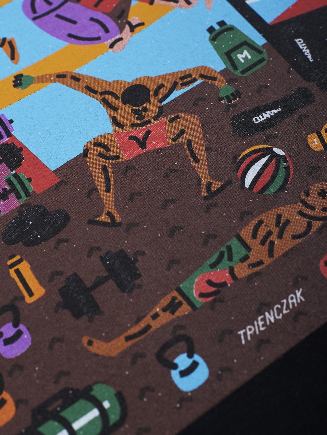 Футболка Manto Gym 2.0 - Black | Фото 4