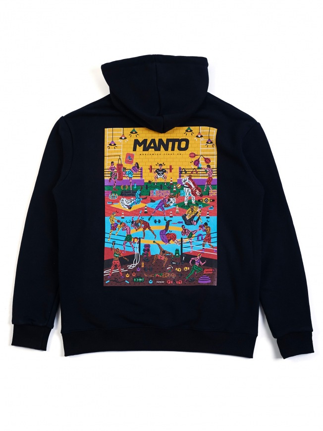 Худи Manto Gym 2.0 - Black | Фото 1