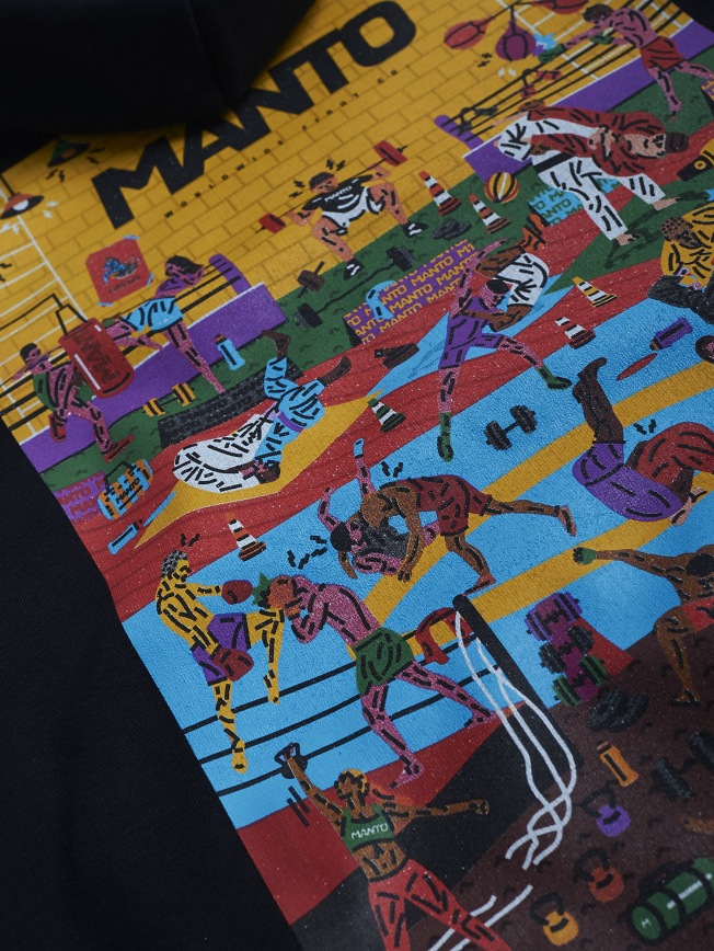 Худи Manto Gym 2.0 - Black | Фото 3