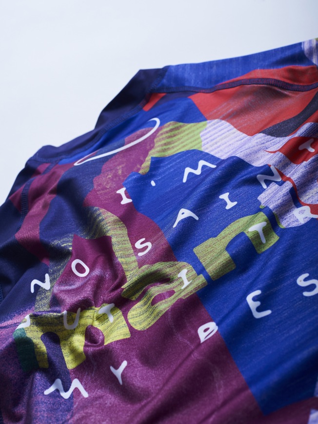 Рашгард Manto Neon Abstract SS - Multicolor | Фото 6