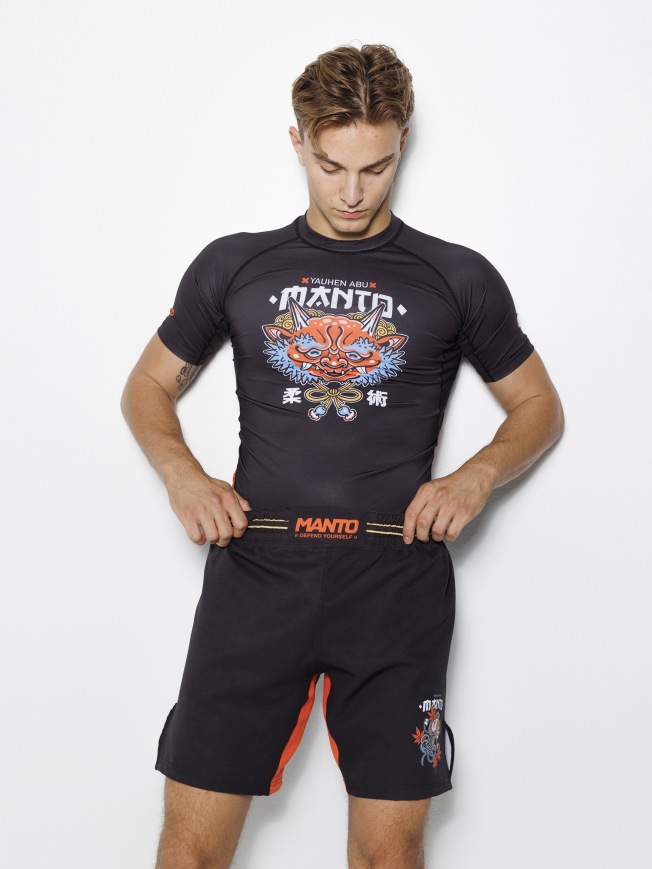 Шорты ММА Manto Yauhen Abu Fudo - Black | Фото 1