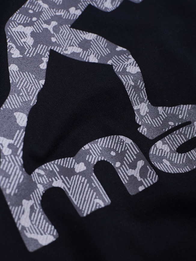 Футболка Manto Logo Camo - Black | Фото 2