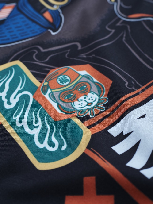 Рашгард Manto Yauhen Abu Fudo SS - Black | Фото 3