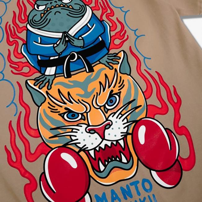 Футболка Manto Panku Squad - Beige | Фото 2