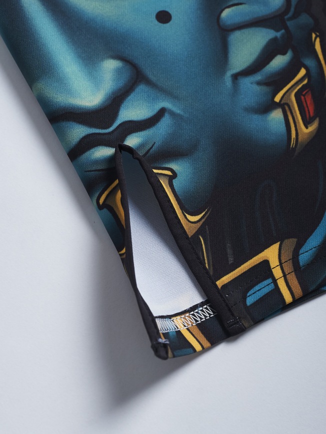 Шорты для единоборств Manto Big Buddha - Black | Фото 4