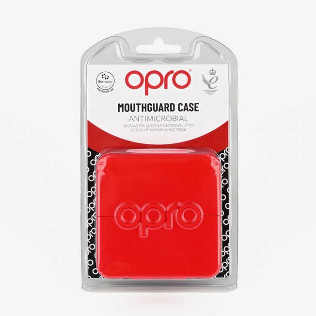 Антимикробный футляр для капы OPRO - Red | Фото 1