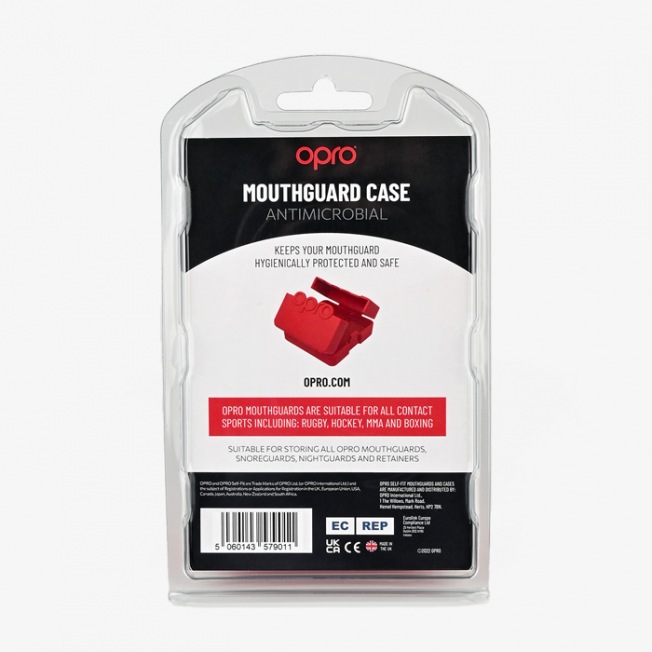 Антимикробный футляр для капы OPRO - Red | Фото 2