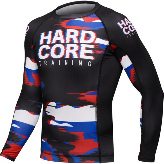 Рашгард Hardcore Training Glitch Art RU LS | Фото 2