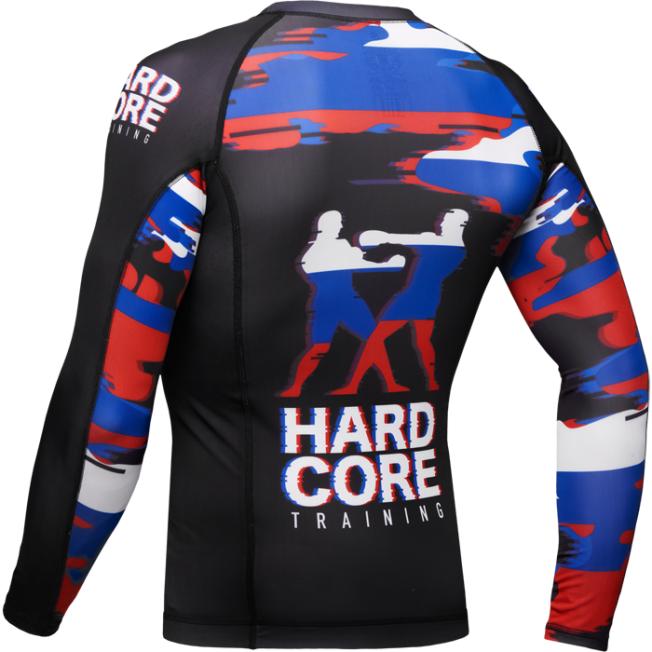 Рашгард Hardcore Training Glitch Art RU LS | Фото 3