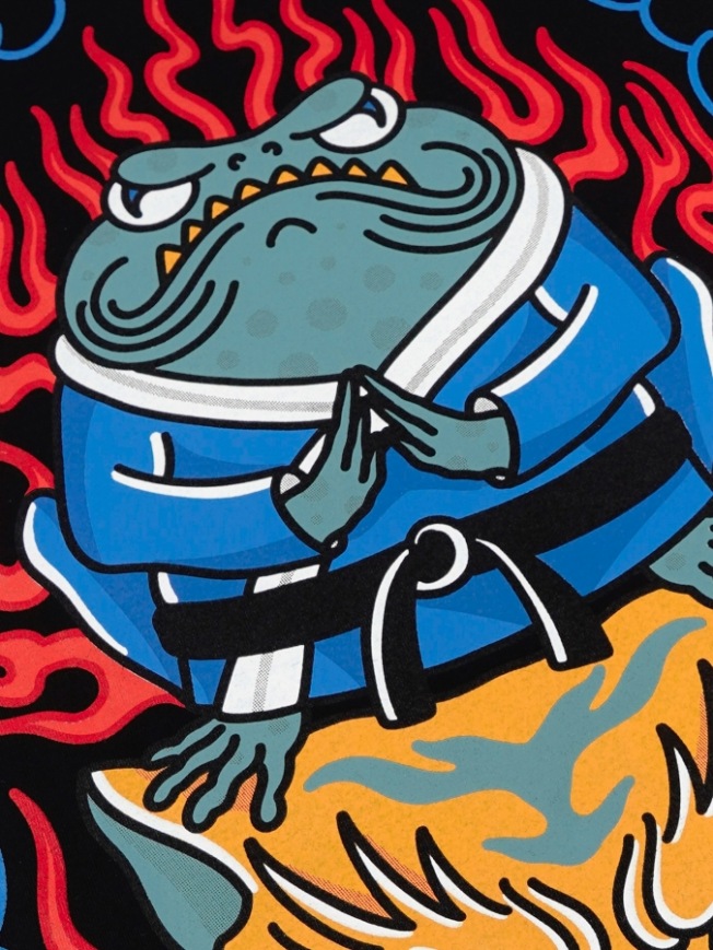 Футболка Manto Panku Squad - Black | Фото 3