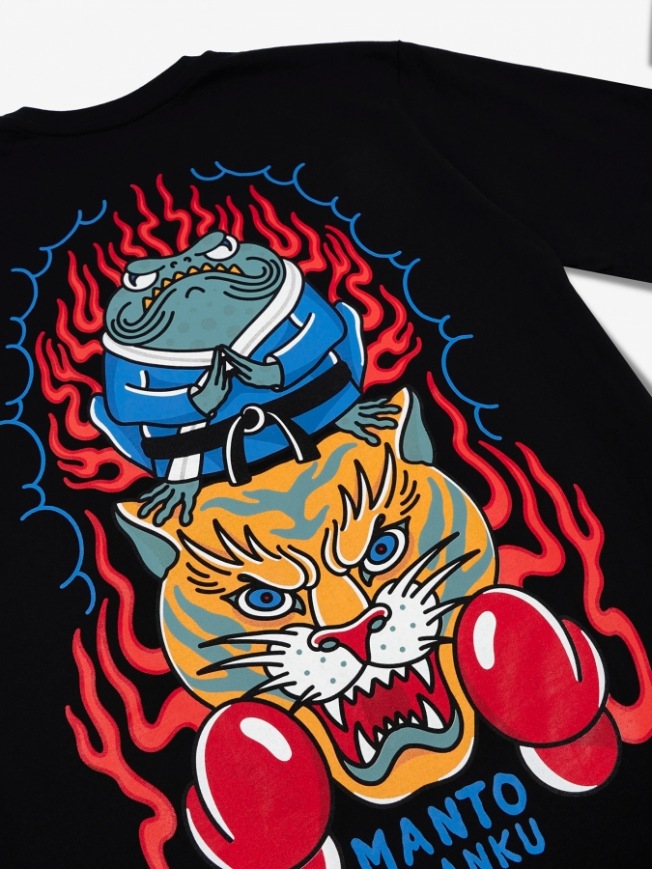 Футболка Manto Panku Squad - Black | Фото 2