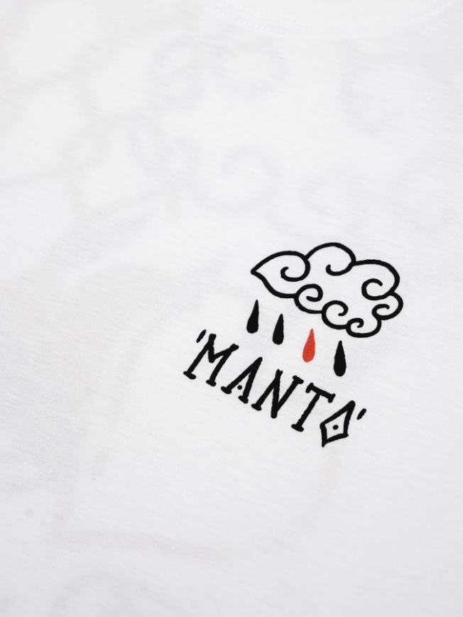 Футболка Manto Bitter Sweet - White | Фото 2