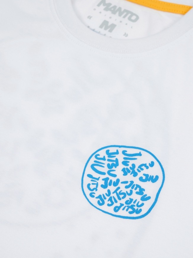 Футболка Manto Thoughts - White | Фото 3