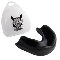 Капа боксерская Flamma Inferno - Black (16+)