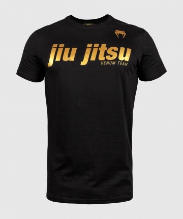 Футболка Venum Sport Classic Jiu Jitsu - Black/Gold