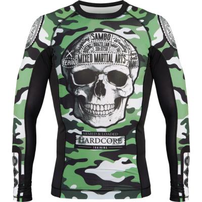Рашгард Hardcore Training Fear Zone Green Camo